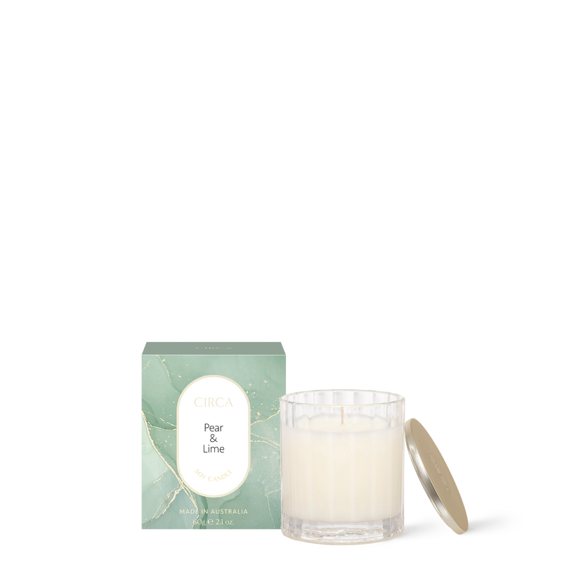 Circa Pear & Lime 60g Soy Candle